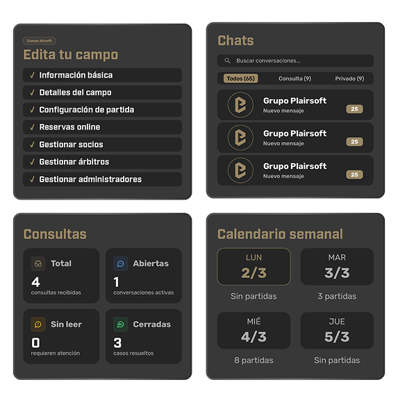 Gestión centralizada